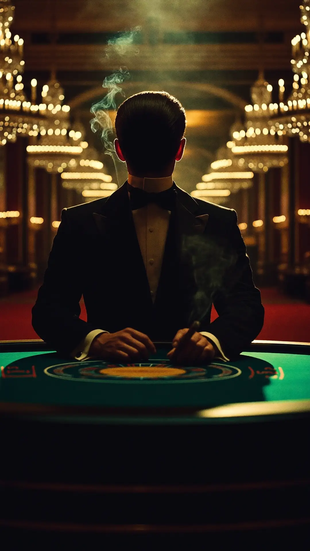 BLUFF roulette scene with a player-controlled ball